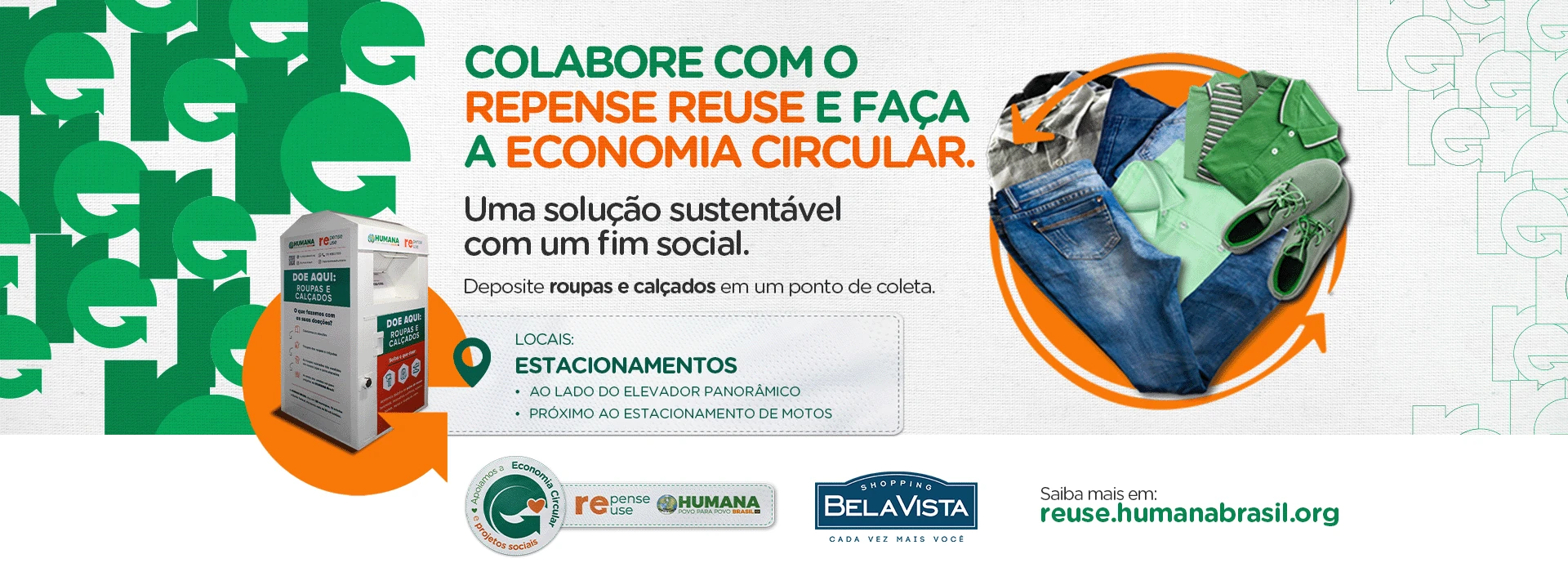 Colabore com o Repense Reuse e faça a economia circular