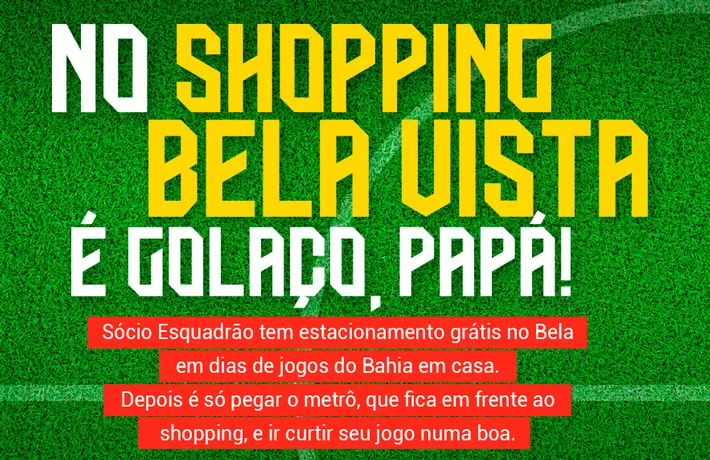 Estacionamento gratuito para sócios do Bahia em dia de jogo em casa 