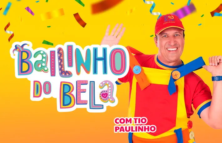 Shopping Bela Vista realiza bailinho de Carnaval com atrações para a criançada 