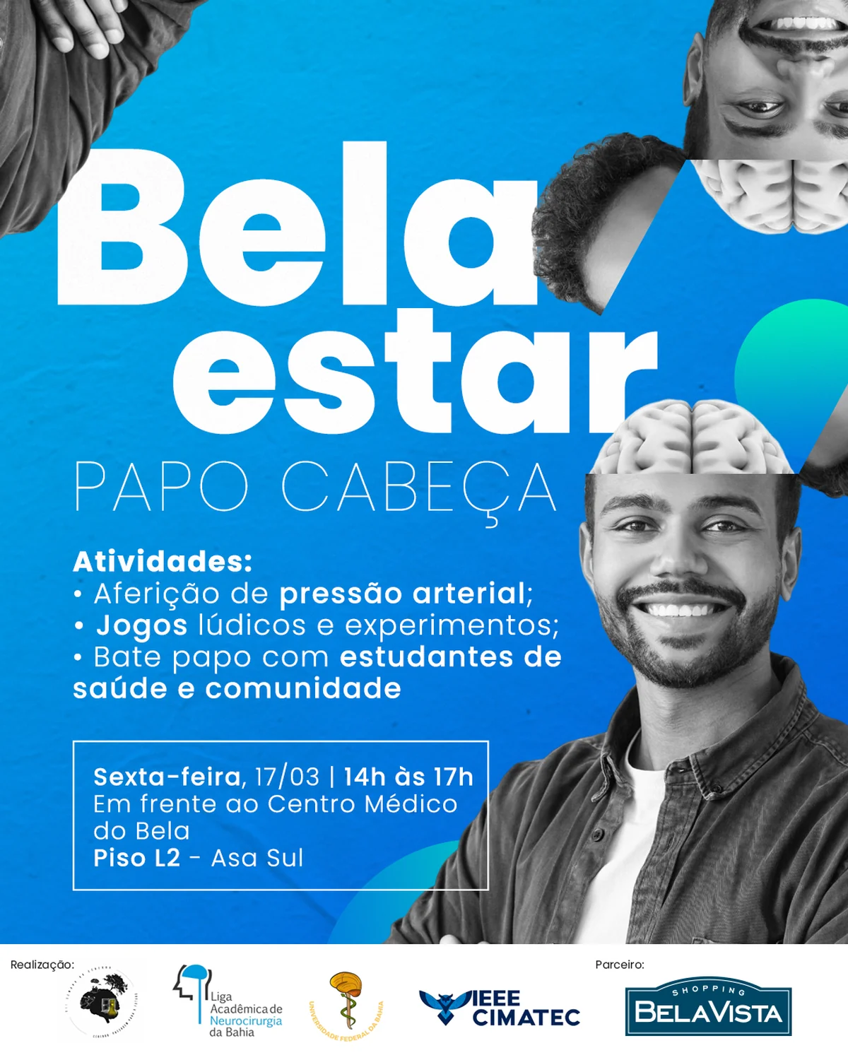 Shopping Bela Vista recebe ação da Semana do Cérebro