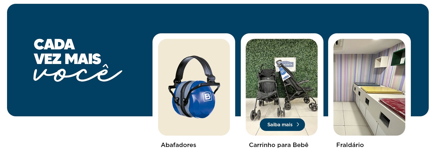 Servi&ccedil;os e facilidades do Shopping Bela Vista