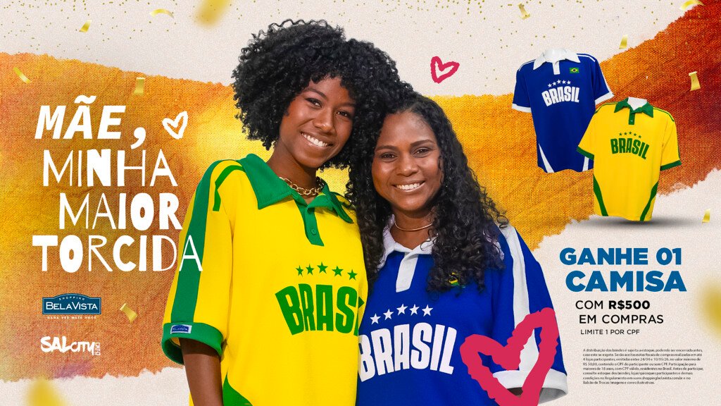 banner promocional da campanha de dia das mães do shopping bela vista