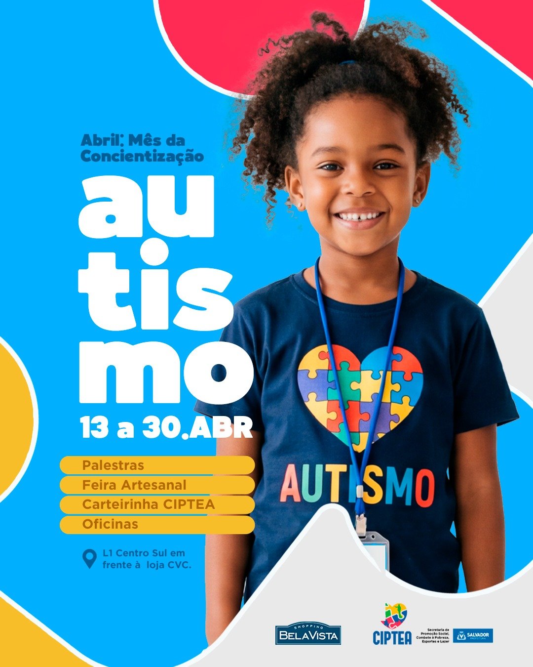 Abril: Mês da Conscientização do Autismo